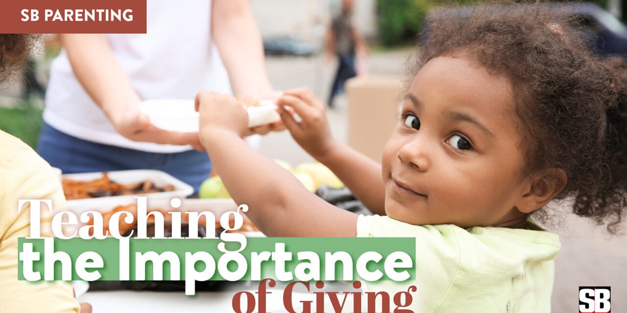 SB Parenting- Teaching the importance of Giving