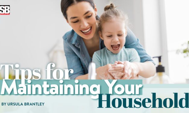 SB PARENTING -TIPS FOR MAINTAINING YOUR HOUSEHOLD