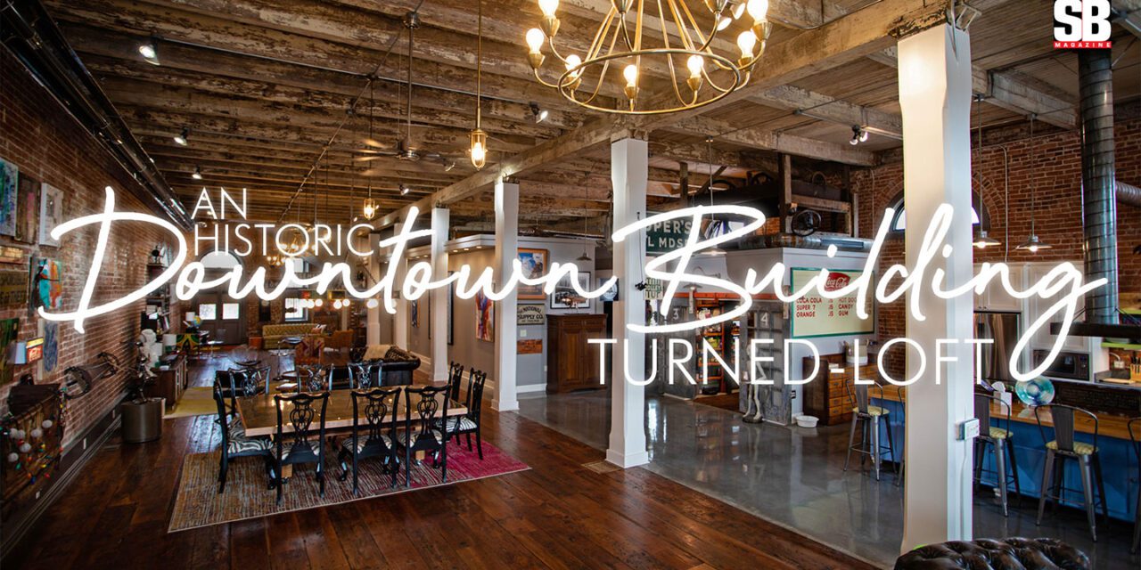 Historic Downtown Building-Turned-Loft You Must See!